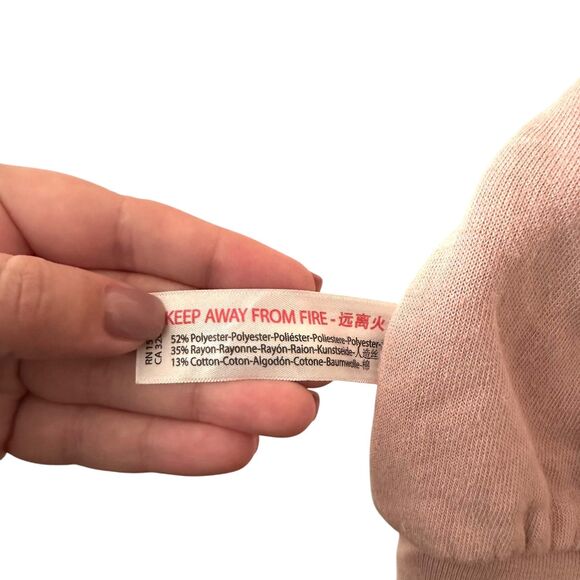 FP MOVEMENT Kelly Oversized Lounge Sweatshirt Rose Small‎ - Picture 6 of 6